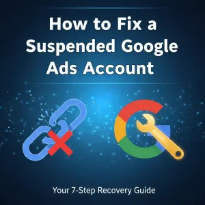 How to Fix a Suspended Google Ads Account