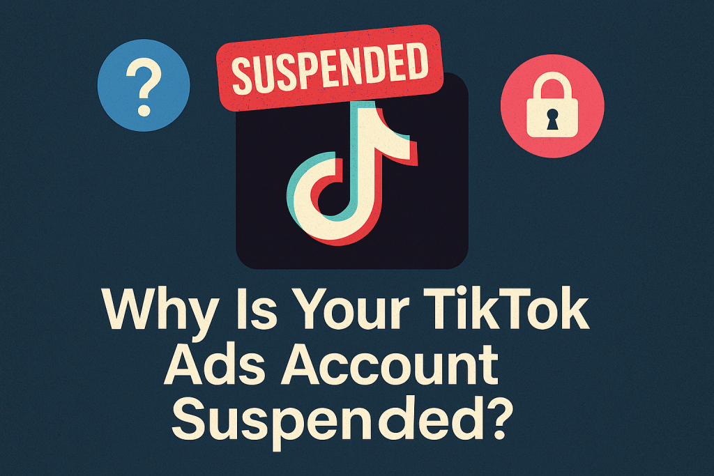 TikTok Ads Account Suspended